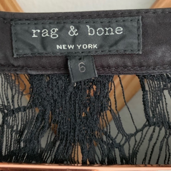 Rag & Bone Shelia Black Lace Dress - Picture 5 of 7